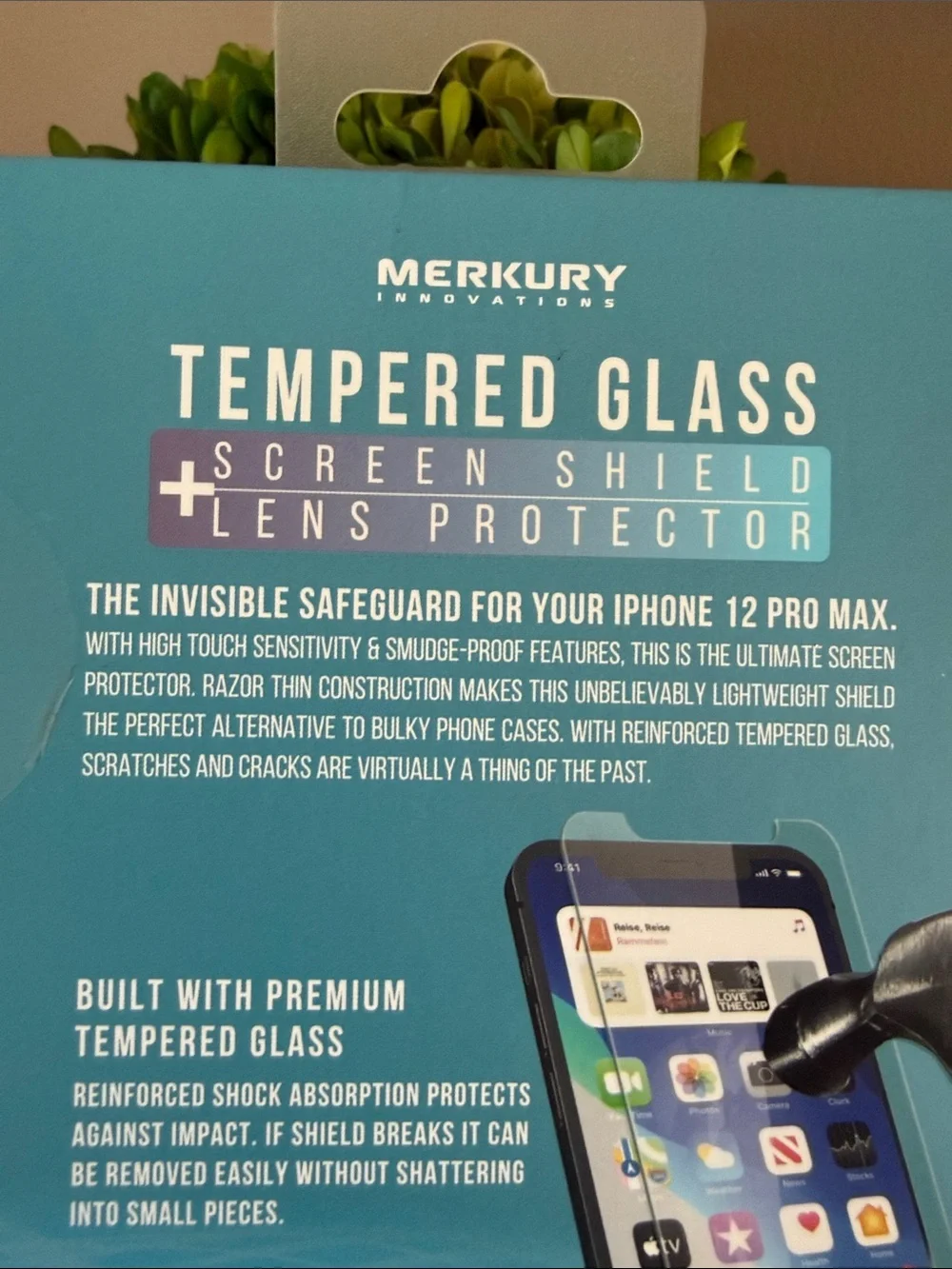 MERKURY INNOVATIONS ✨TEMPERED GLASS✨ SCREEN SHIELD + LENS PROTECTOR 🌟BNIB🌟